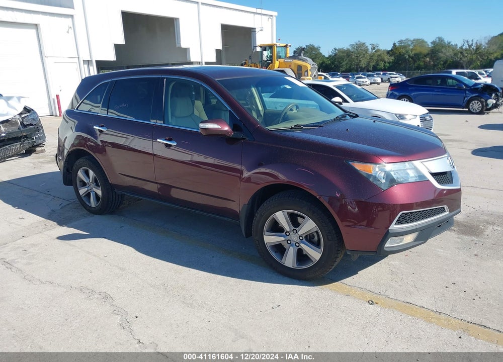 2013 ACURA MDX TECHNOLOGY PACKAGE VIN: 2HNYD2H36DH504372