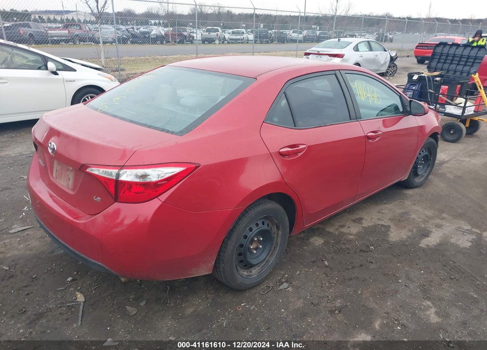 2015 TOYOTA COROLLA LE VIN: 5YFBURHEXFP223176