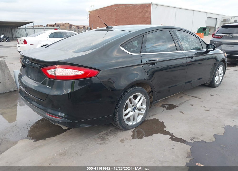 2013 FORD FUSION SE VIN: 3FA6P0H75DR378592