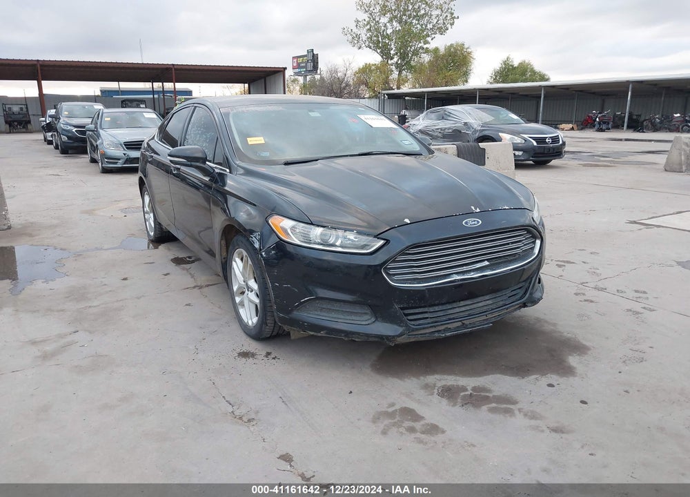 2013 FORD FUSION SE VIN: 3FA6P0H75DR378592