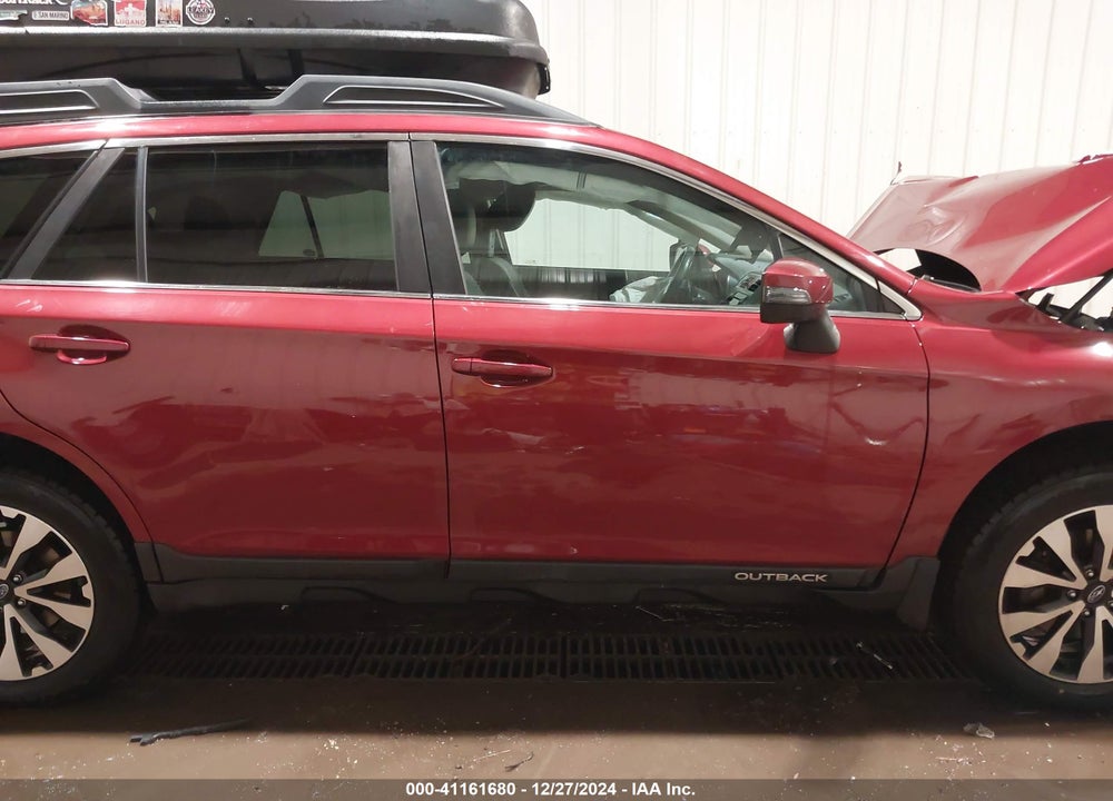 2017 SUBARU OUTBACK 2.5I LIMITED VIN: 4S4BSANC8H3396602