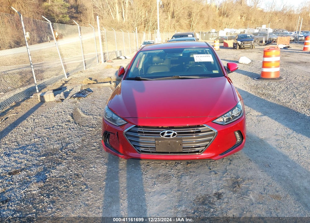 2017 HYUNDAI ELANTRA LIMITED VIN: KMHD84LF9HU339647
