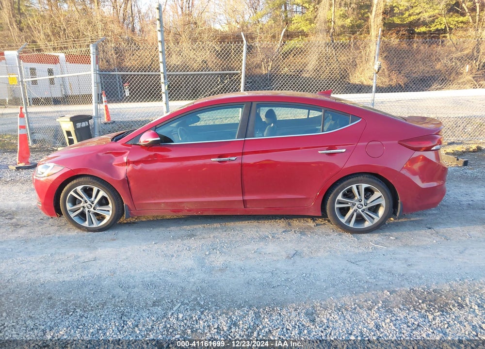 2017 HYUNDAI ELANTRA LIMITED VIN: KMHD84LF9HU339647