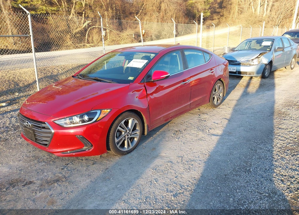 2017 HYUNDAI ELANTRA LIMITED VIN: KMHD84LF9HU339647