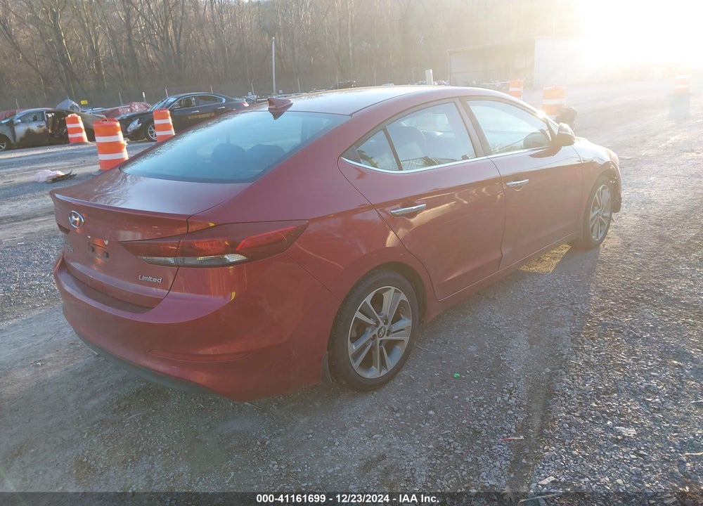 2017 HYUNDAI ELANTRA LIMITED VIN: KMHD84LF9HU339647