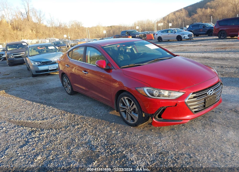 2017 HYUNDAI ELANTRA LIMITED VIN: KMHD84LF9HU339647