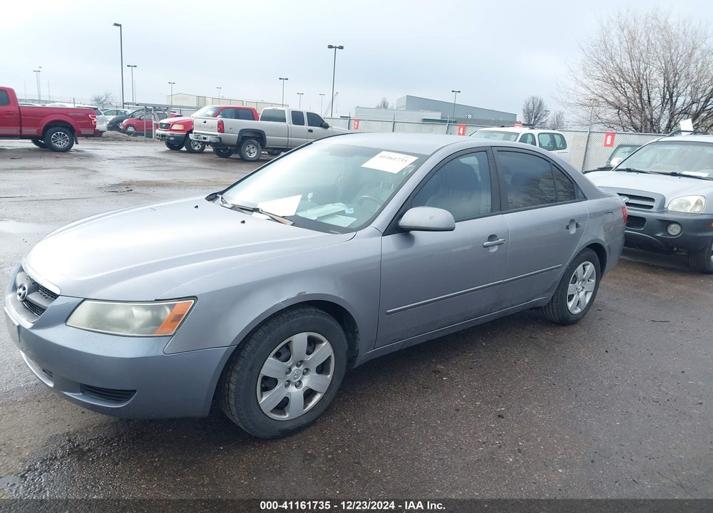2007 HYUNDAI SONATA GLS VIN: 5NPET46C77H217967