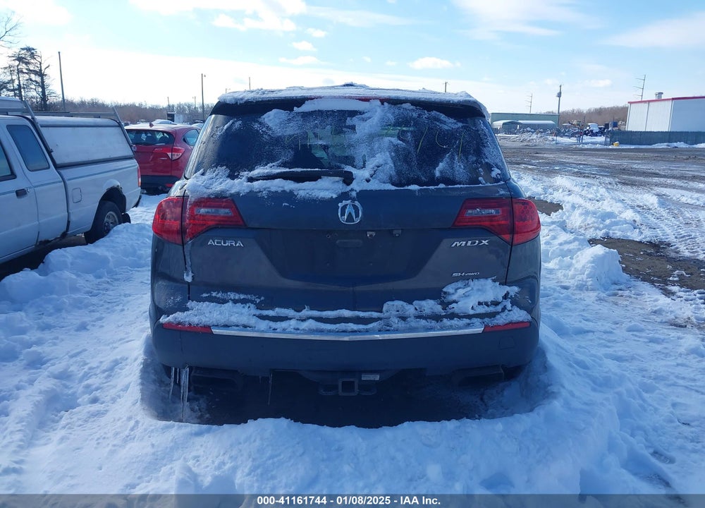 2011 ACURA MDX VIN: 2HNYD2H62BH503856