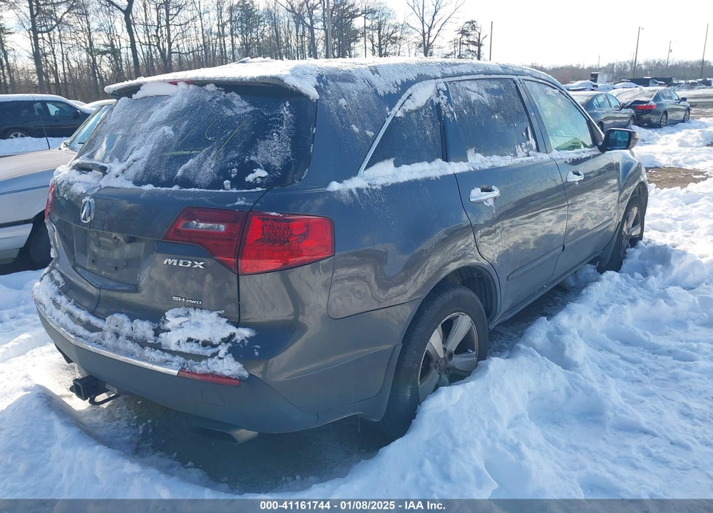 2011 ACURA MDX VIN: 2HNYD2H62BH503856