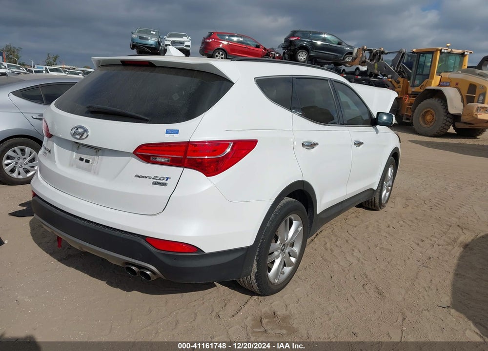 2016 HYUNDAI SANTA FE SPORT 2.0L TURBO VIN: 5XYZW4LA6GG370326