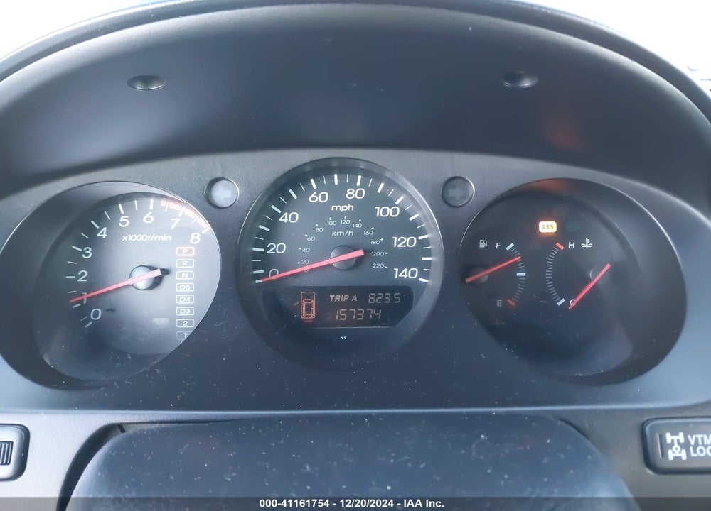 2001 ACURA MDX VIN: 2HNYD186X1H537522