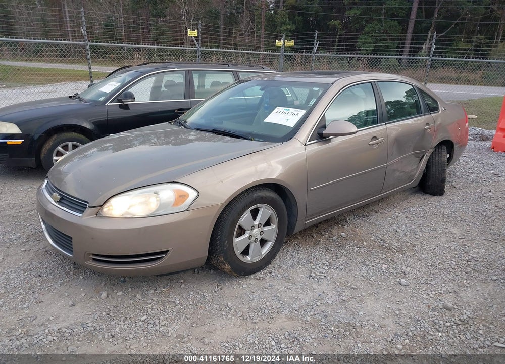 2007 CHEVROLET IMPALA LT VIN: 2G1WT58KX79259270