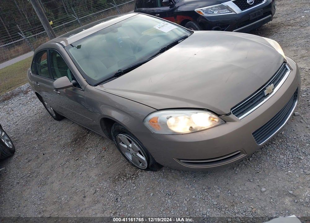 2007 CHEVROLET IMPALA LT VIN: 2G1WT58KX79259270