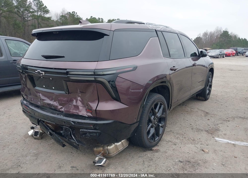 2024 CHEVROLET TRAVERSE FWD RS VIN: 1GNERLKS5RJ207378
