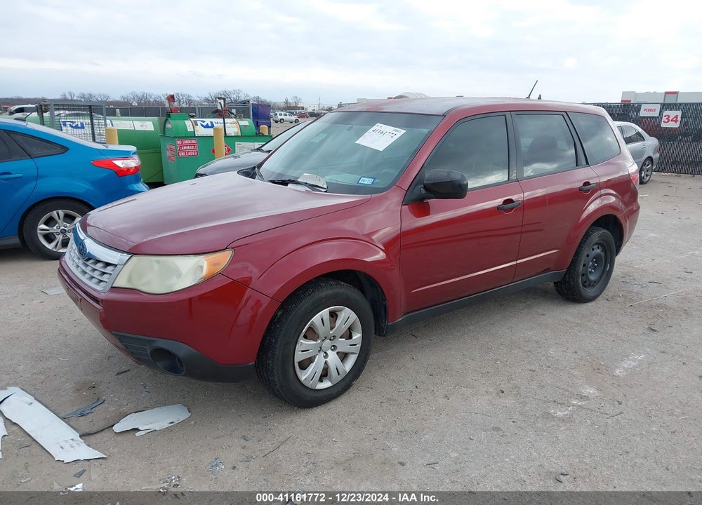 2011 SUBARU FORESTER 2.5X VIN: JF2SHAAC6BH701082