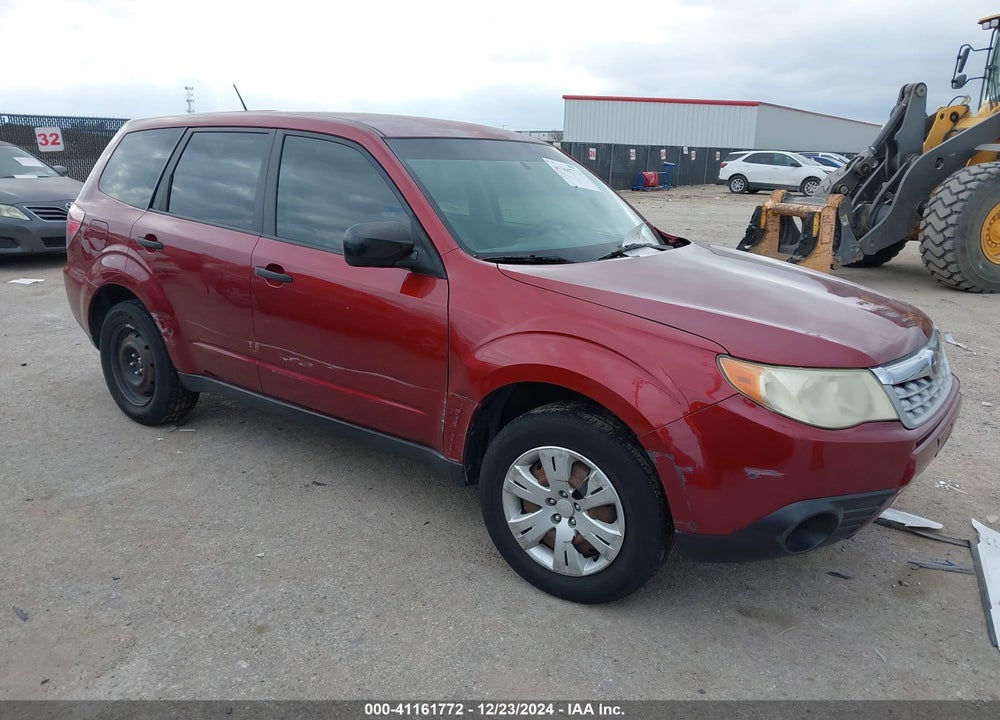 2011 SUBARU FORESTER 2.5X VIN: JF2SHAAC6BH701082