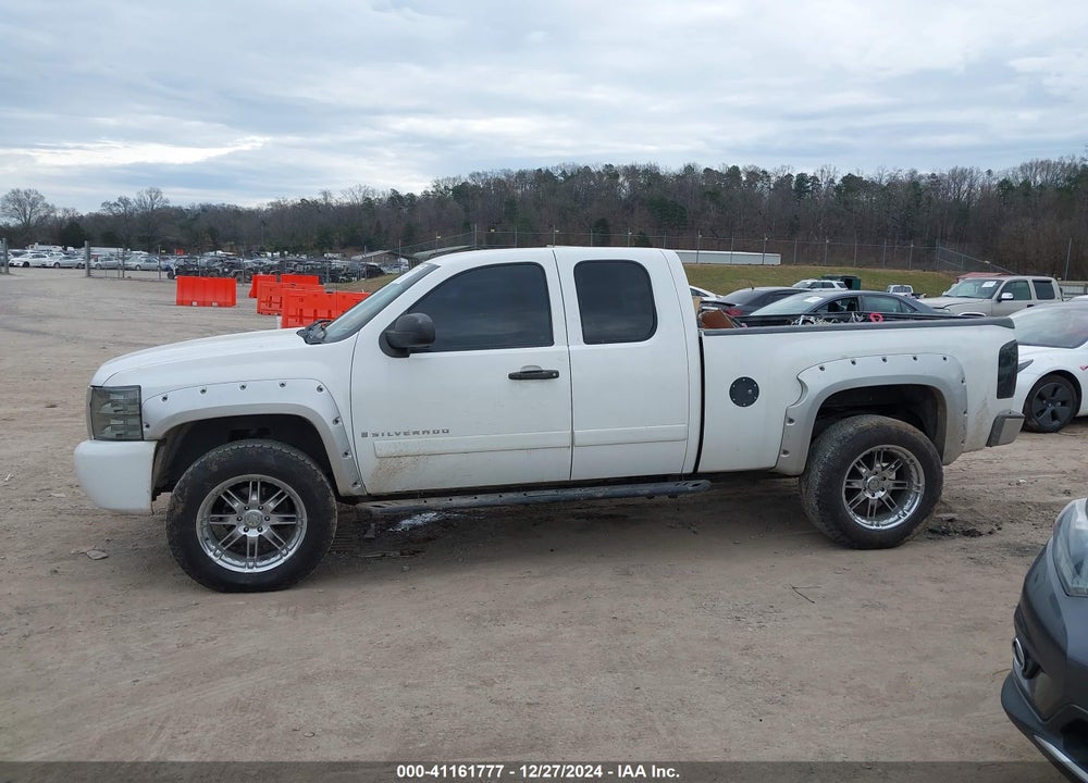 2007 CHEVROLET SILVERADO K1500 VIN: 1GCEK19C47Z634033