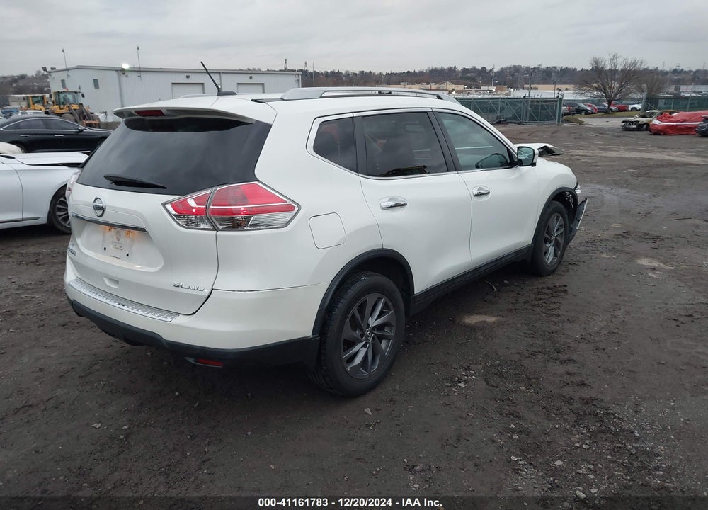 2016 NISSAN ROGUE SL VIN: 5N1AT2MV5GC911409