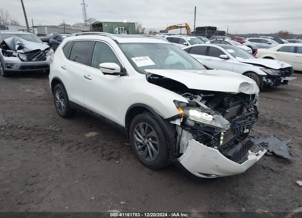 2016 NISSAN ROGUE SL VIN: 5N1AT2MV5GC911409
