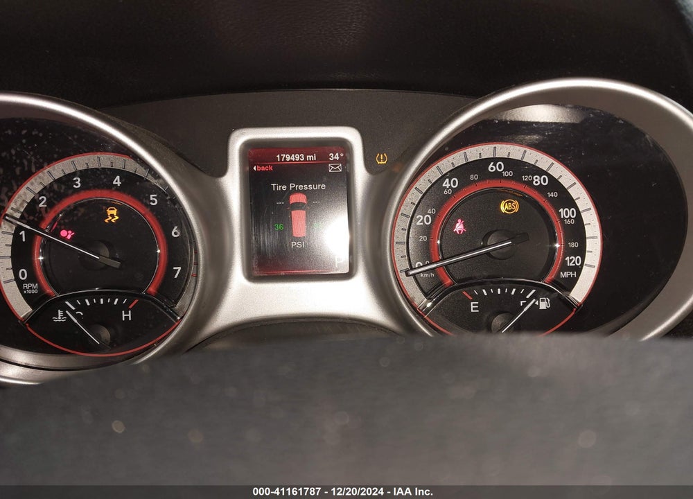2014 DODGE JOURNEY SXT VIN: 3C4PDCBB1ET166265