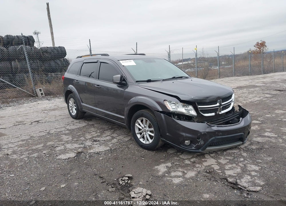 2014 DODGE JOURNEY SXT VIN: 3C4PDCBB1ET166265