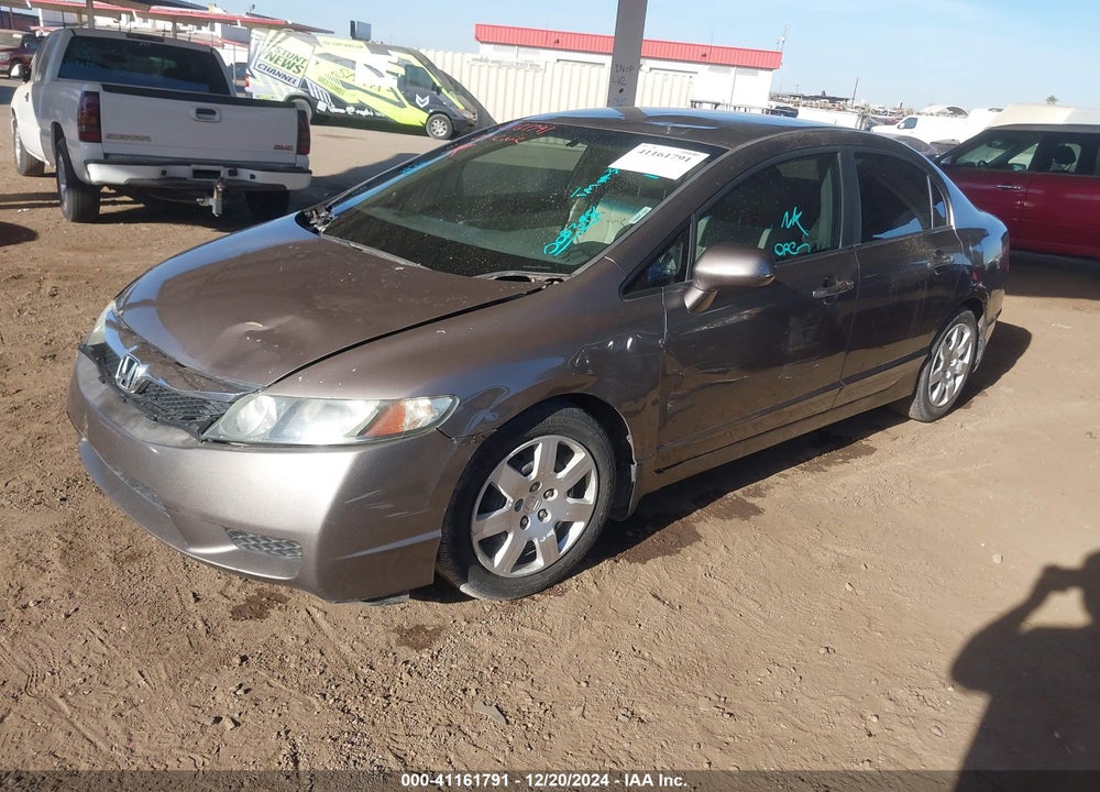 2009 HONDA CIVIC LX VIN: 1HGFA16519L005348