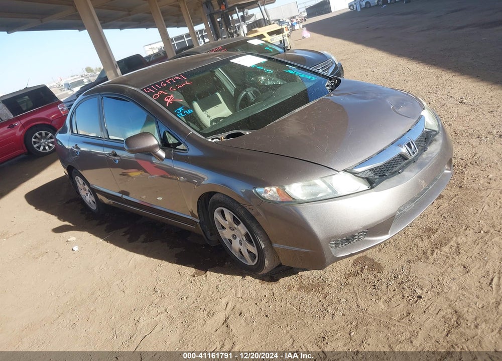 2009 HONDA CIVIC LX VIN: 1HGFA16519L005348