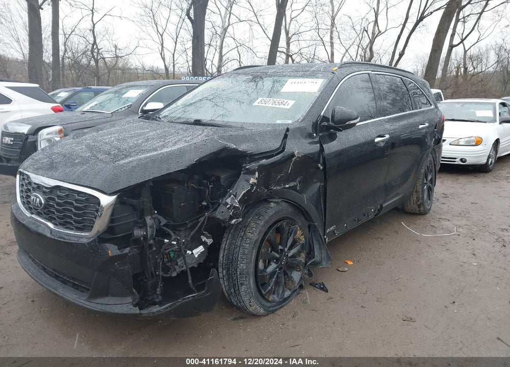 2019 KIA SORENTO 3.3L S VIN: 5XYPGDA55KG583996
