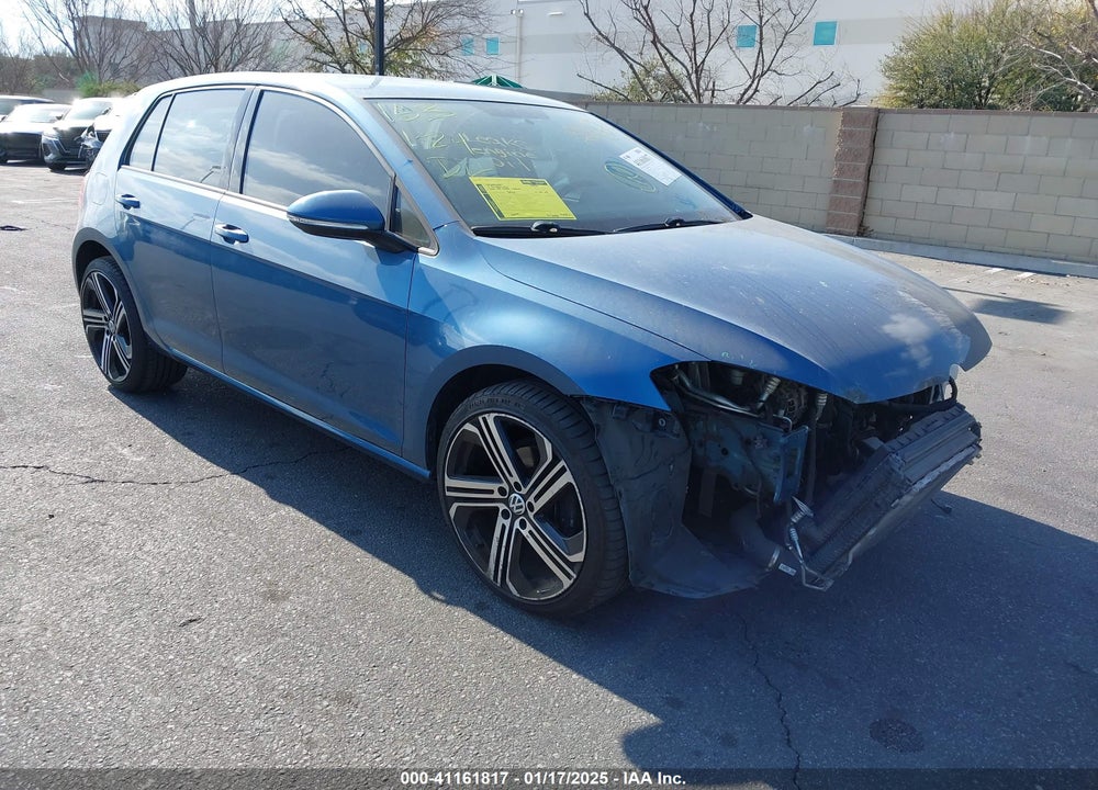 2015 VOLKSWAGEN GOLF TSI S 4-DOOR VIN: 3VW217AU5FM033644