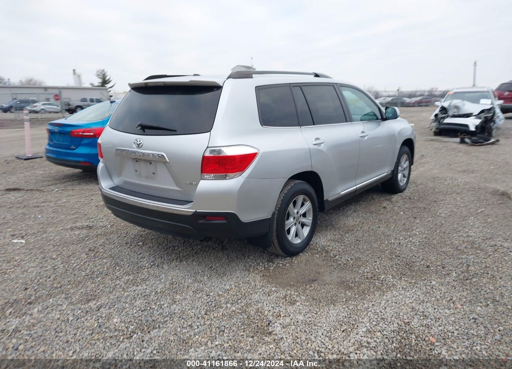2012 TOYOTA HIGHLANDER SE V6 VIN: 5TDBK3EH1CS150123