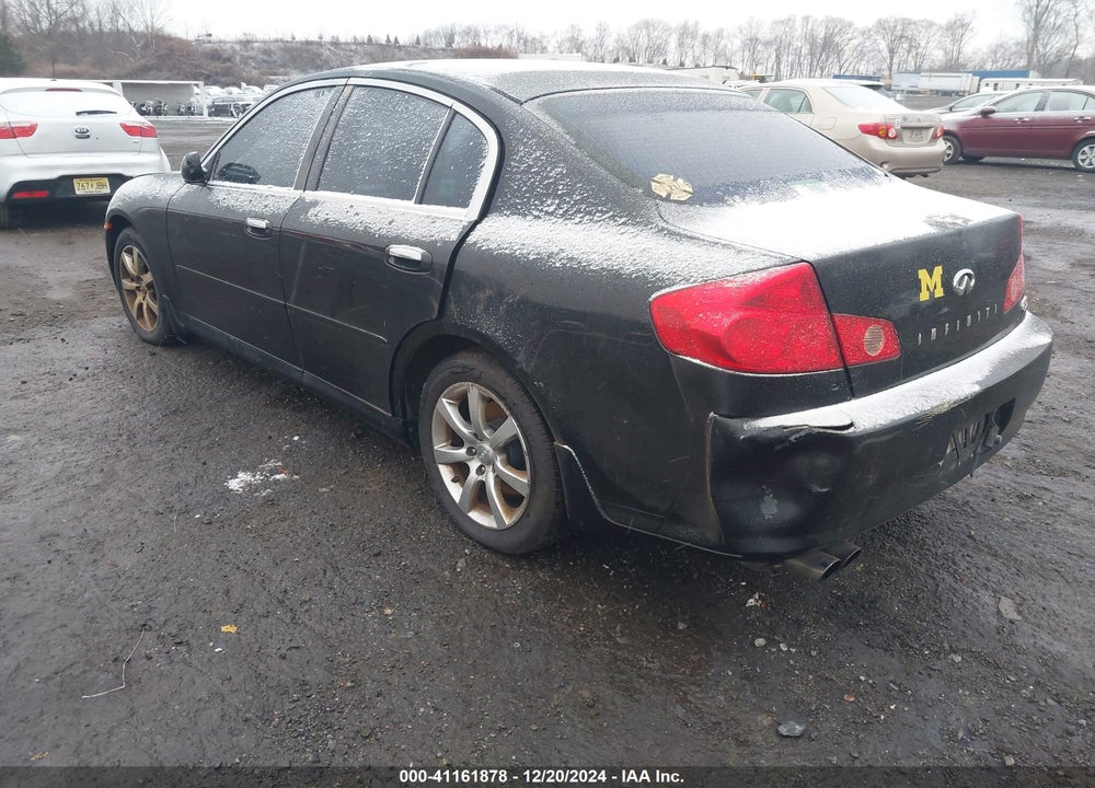 2006 INFINITI G35X VIN: JNKCV51FX6M613077