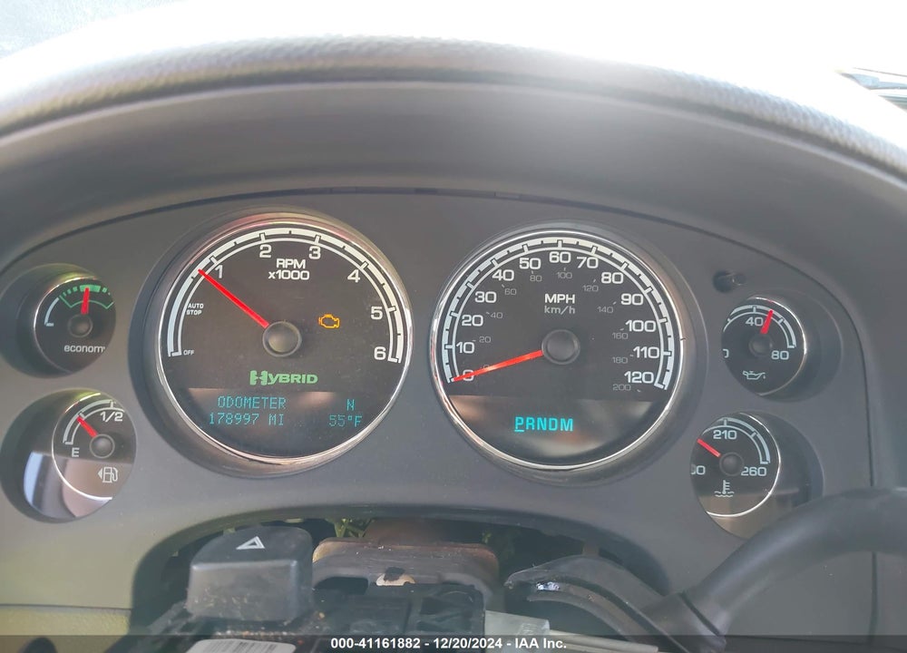 2009 CHEVROLET TAHOE HYBRID VIN: 1GNFC13509R101182