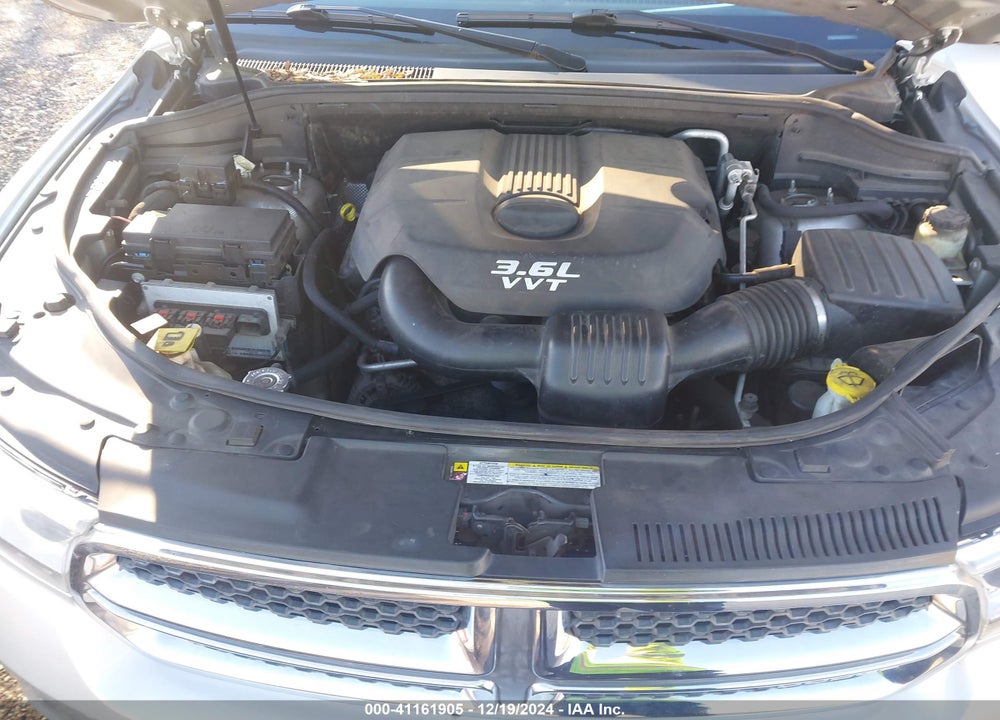 2012 DODGE DURANGO CREW VIN: 1C4RDJDG9CC113957