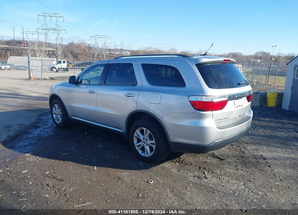 2012 DODGE DURANGO CREW VIN: 1C4RDJDG9CC113957