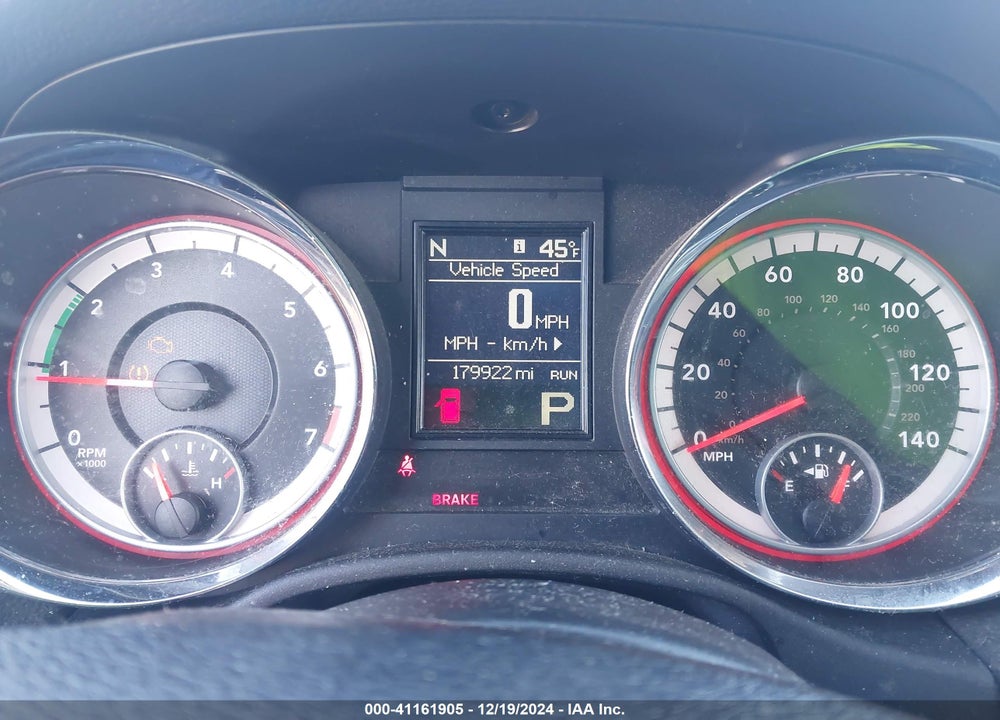 2012 DODGE DURANGO CREW VIN: 1C4RDJDG9CC113957