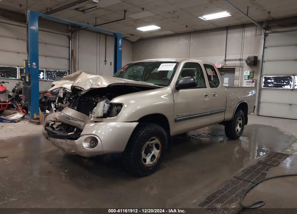 2003 TOYOTA TUNDRA SR5 V8 VIN: 5TBBT44123S349309