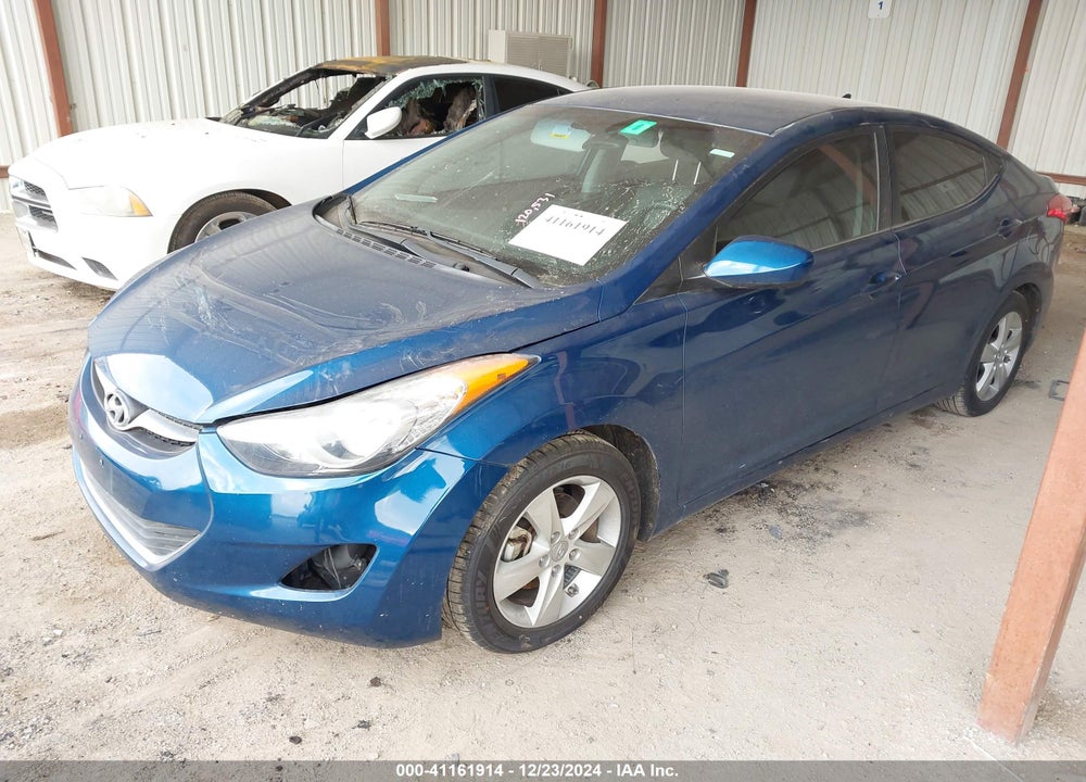 2013 HYUNDAI ELANTRA VIN: KMHDH4AE0DU997829
