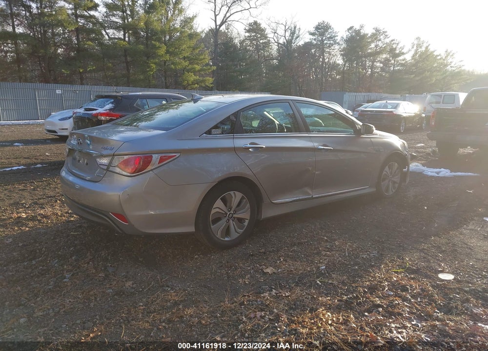 2013 HYUNDAI SONATA HYBRID LIMITED VIN: KMHEC4A46DA093687