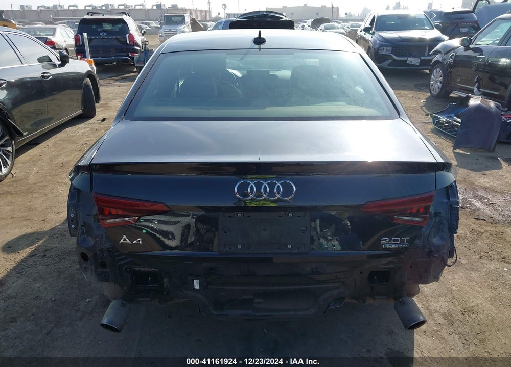 2018 AUDI A4 2.0T PREMIUM/2.0T TECH PREMIUM VIN: WAUENAF48JA060298