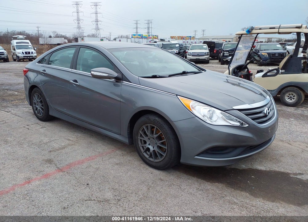 2014 HYUNDAI SONATA GLS VIN: 5NPEB4AC9EH923152