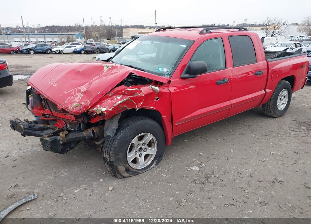 2006 DODGE DAKOTA SLT VIN: 1D7HW48N46S595477