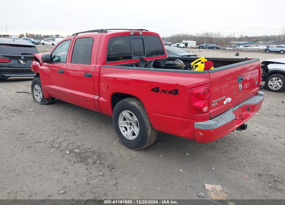 2006 DODGE DAKOTA SLT VIN: 1D7HW48N46S595477