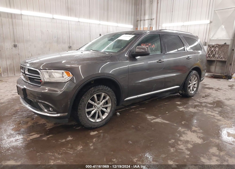 2017 DODGE DURANGO SXT AWD VIN: 1C4RDJAG2HC824217