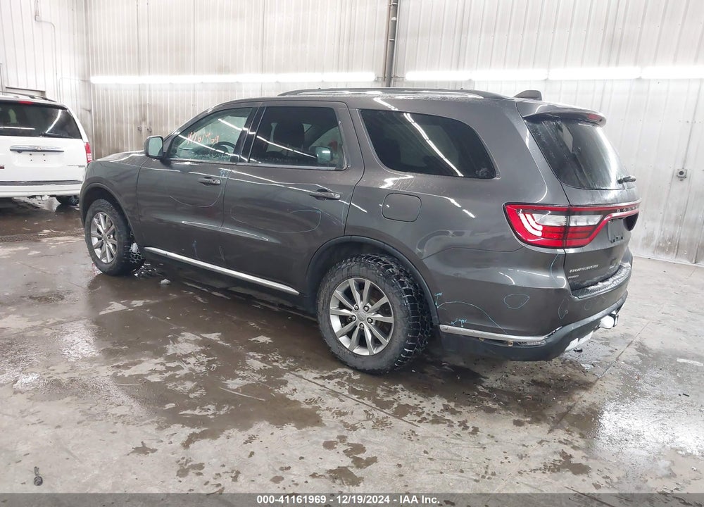 2017 DODGE DURANGO SXT AWD VIN: 1C4RDJAG2HC824217
