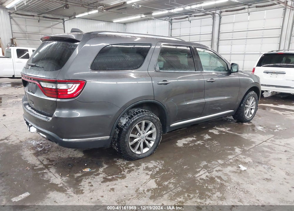 2017 DODGE DURANGO SXT AWD VIN: 1C4RDJAG2HC824217
