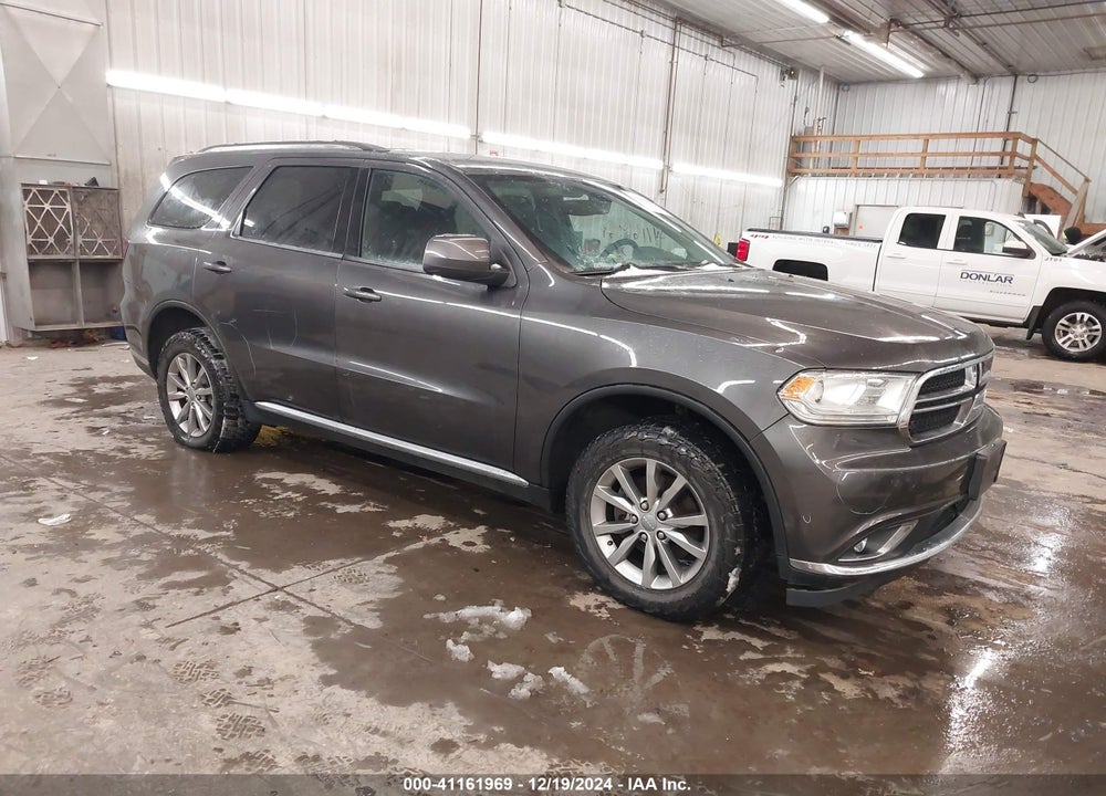 2017 DODGE DURANGO SXT AWD VIN: 1C4RDJAG2HC824217