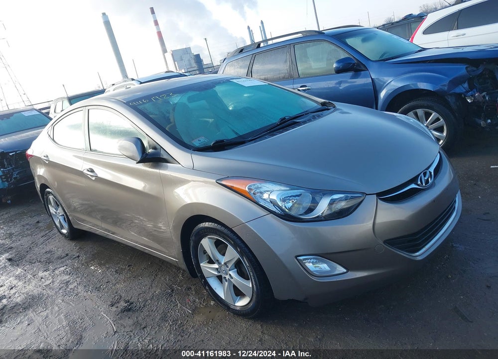 2013 HYUNDAI ELANTRA GLS VIN: 5NPDH4AEXDH319278