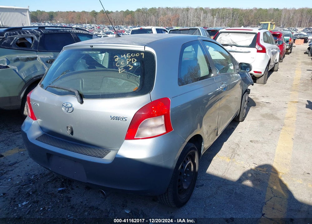 2007 TOYOTA YARIS VIN: JTDJT903675122465