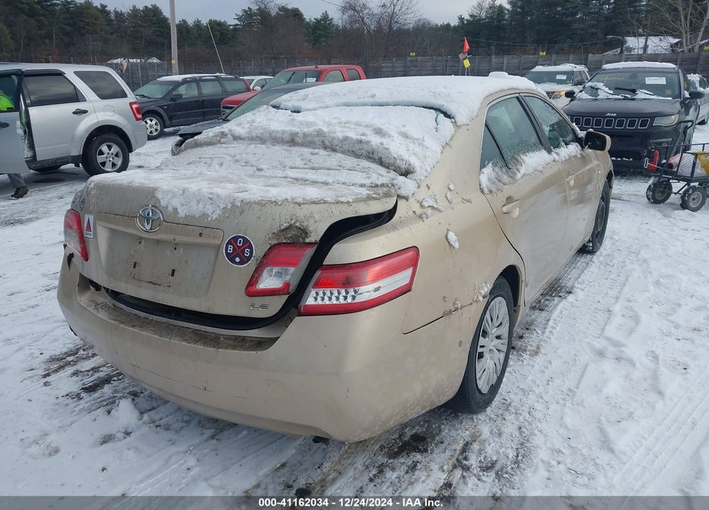 2010 TOYOTA CAMRY LE VIN: 4T4BF3EK7AR050540