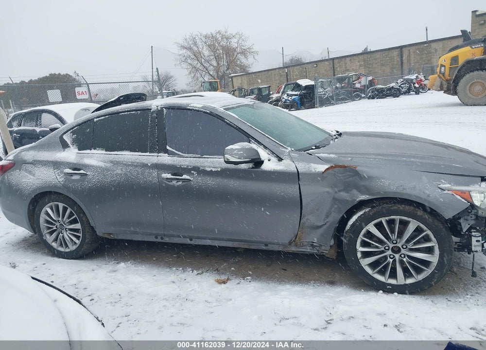 2021 INFINITI Q50 LUXE AWD VIN: JN1EV7BR4MM751549
